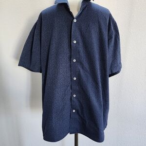 Classic Navy Button Down Shirt for Men